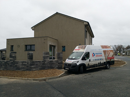 Zateplení novostavby rodinného domu v Nehvizdech